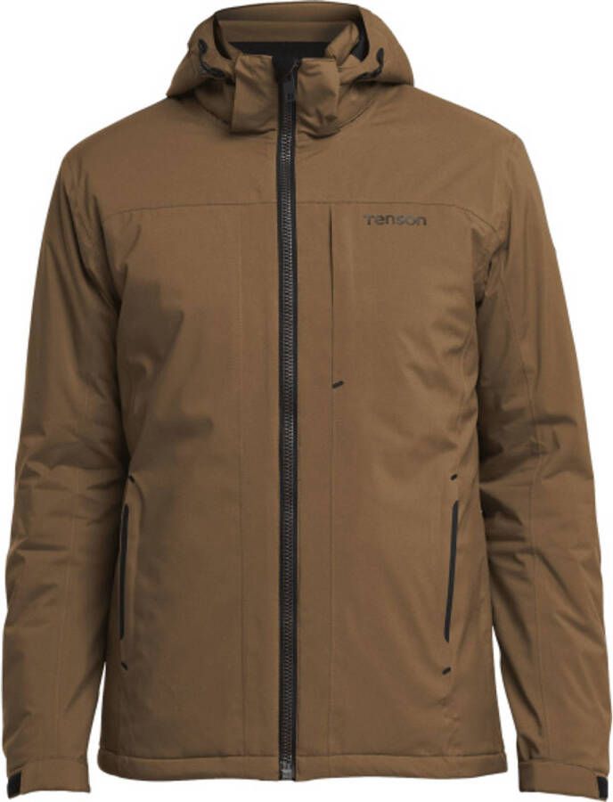 Tenson Outdoorjas Claude Heren Polyester Lichtbruin