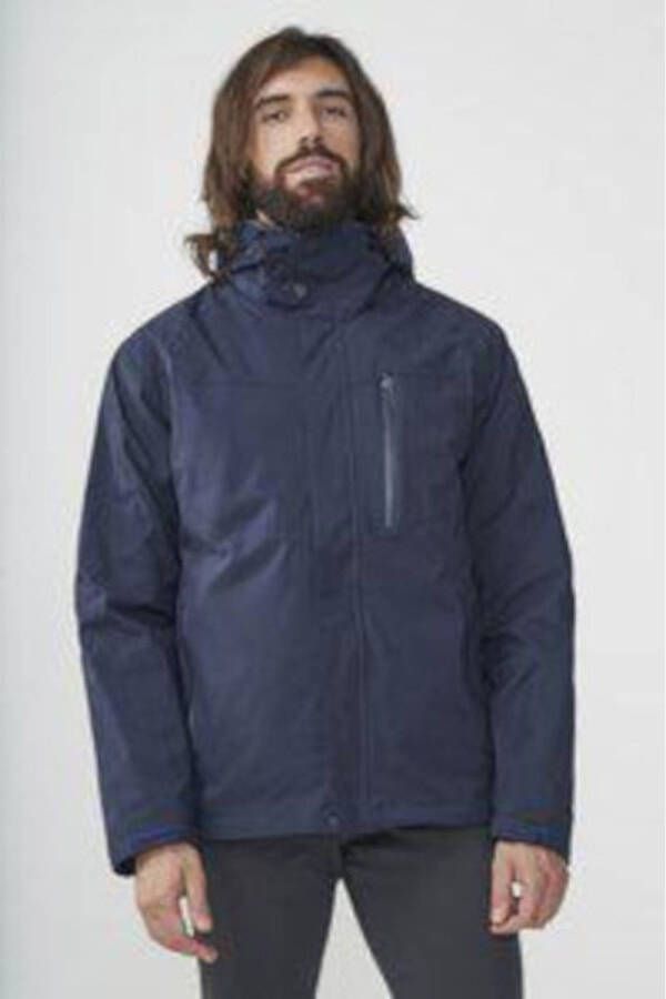 Tenson Tate Outdoorjas Donkerblauw Heren