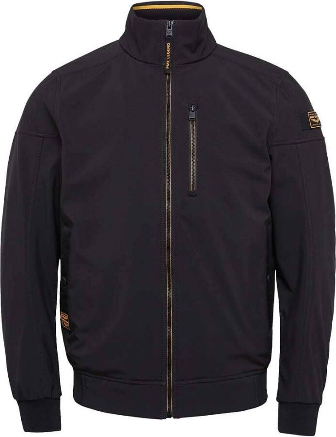 PME Legend Zwarte Jack Bomber Jacket Skyglider 3.0 Softshell