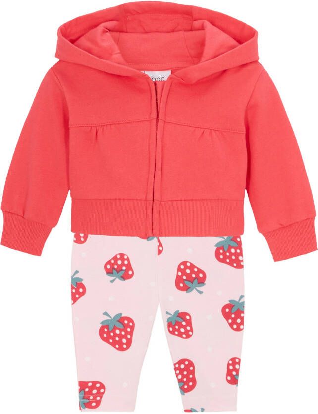 bonprix Baby sweatvest en legging met biologisch katoen(2 dlg. set )