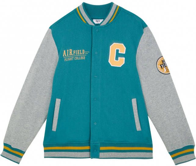 bonprix Jongens sweatvest in college stijl