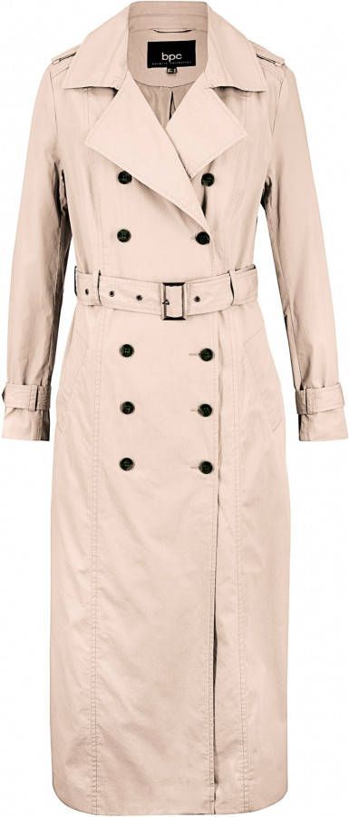 bonprix Lange trenchcoat met tailleriem