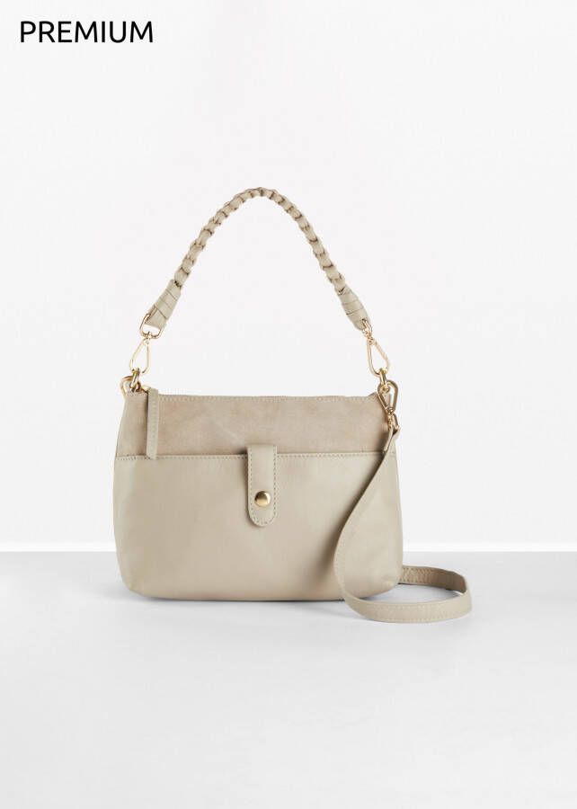 bonprix Leren handtas