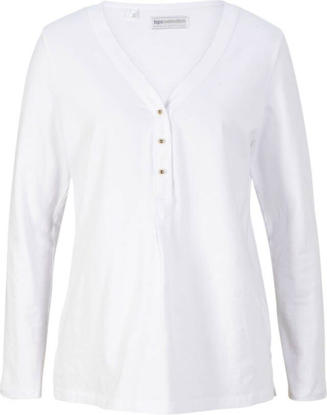 bonprix Longsleeve met knopen