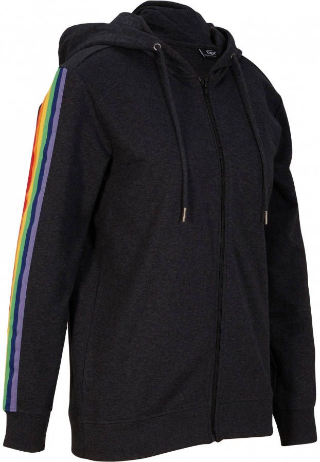 bonprix Pride sweatvest met capuchon