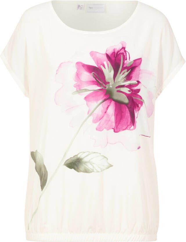 bonprix Shirt met bloemenprint
