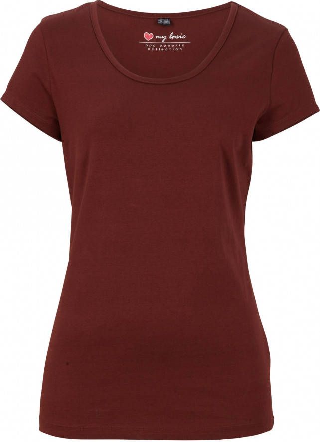 bonprix Stretch shirt, korte mouw