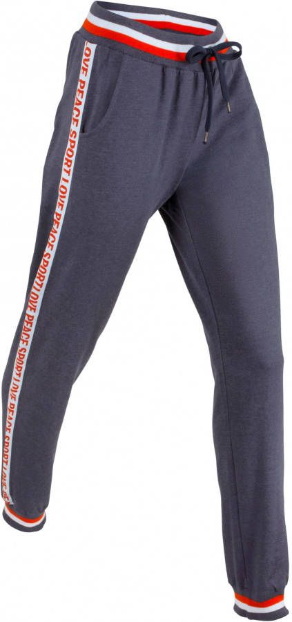 bonprix Sweatpants met tekstprint opzij