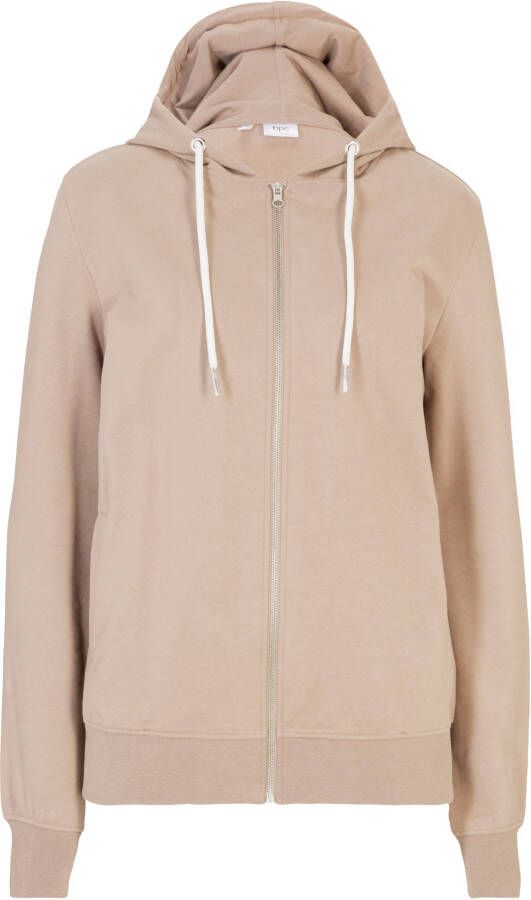 bonprix Sweatvest met capuchon en steekzakken