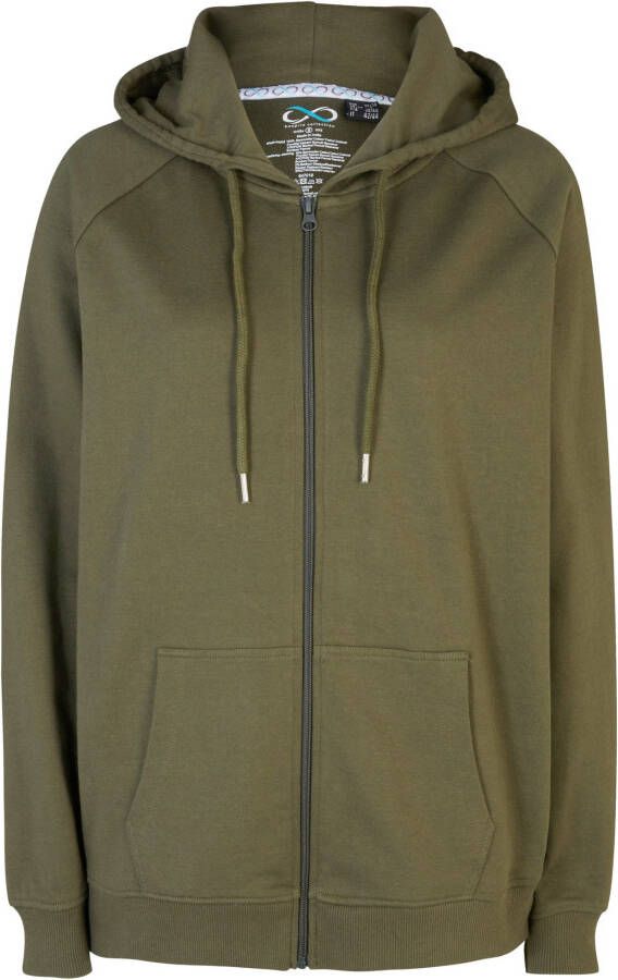 bonprix Sweatvest met een capuchon