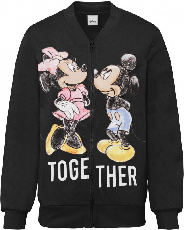 bonprix Sweatvest met Mickey Mouse print
