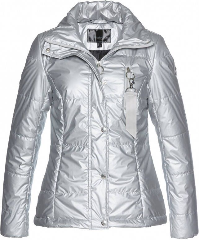 bonprix Trendy gewatteerde jas in metallic look