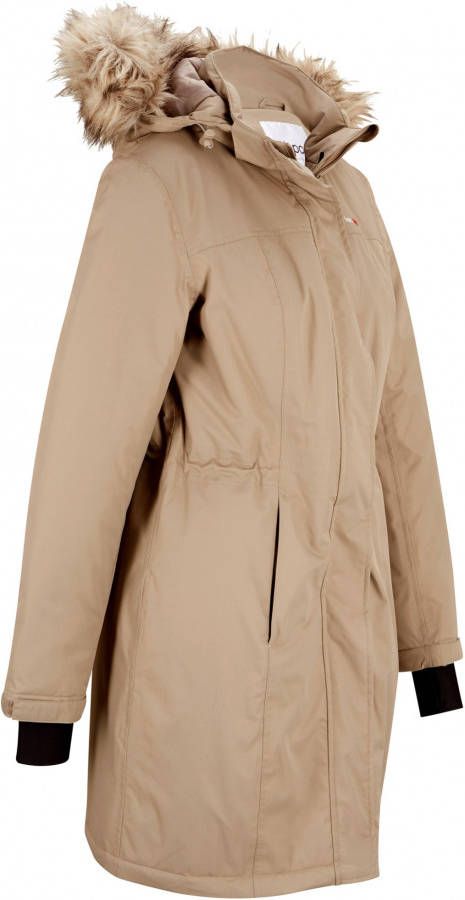 bonprix Warme outdoor jas met imitatiebont