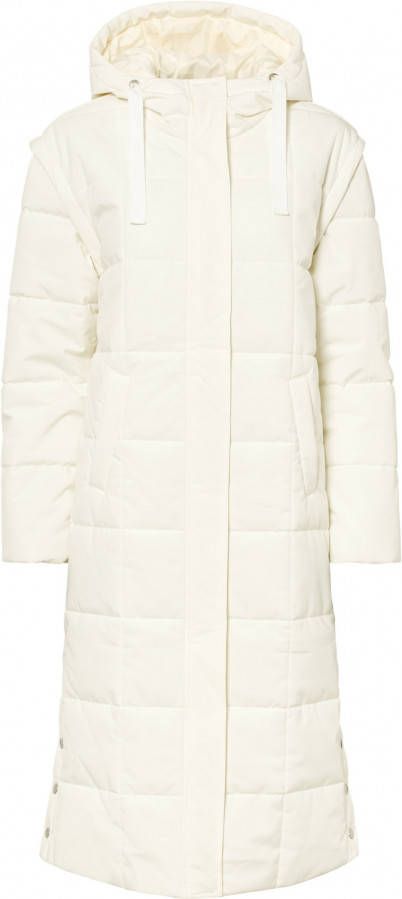 bonprix 2 in 1 lange gewatteerde jas met afneembare mouwen