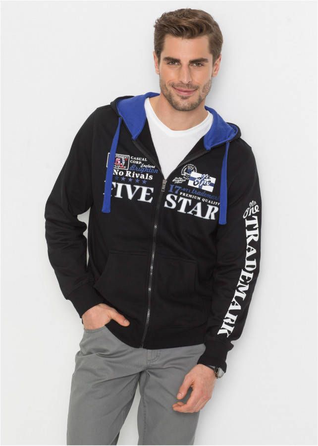 bonprix Sweatvest met capuchon