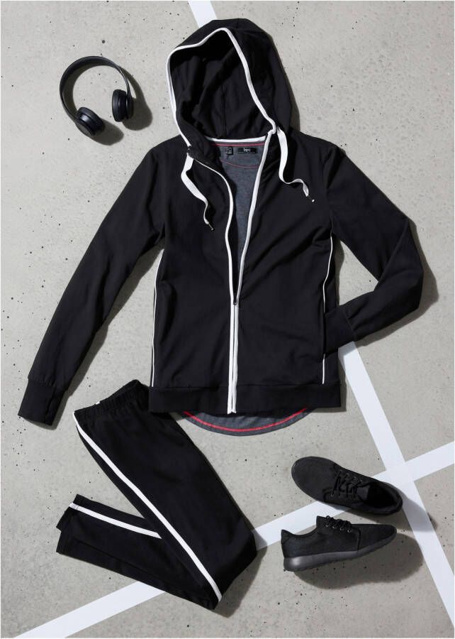 bonprix Sweatvest met capuchon