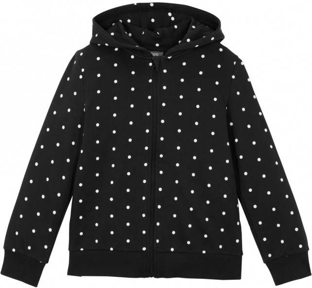 bonprix Meisjes sweatvest met capuchon