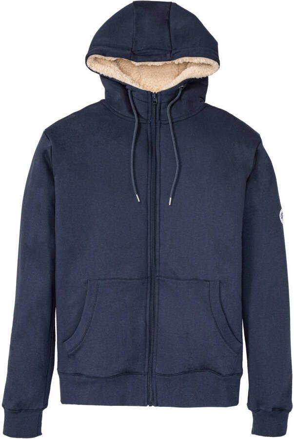 bonprix Sweatvest met capuchon en teddy voering