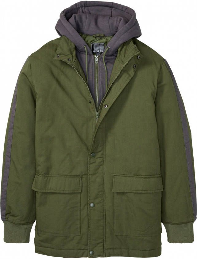 bonprix Winterjas in layerlook