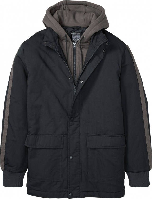 bonprix Winterjas in layerlook