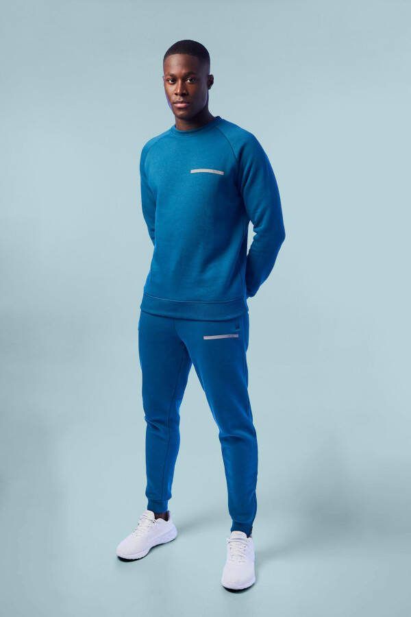 boohoo Man Active Fitnessspak Met Trui, Teal