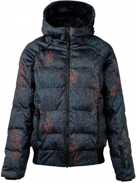 Brunotti ski jack Firecrown AO petrol/lichtoranje