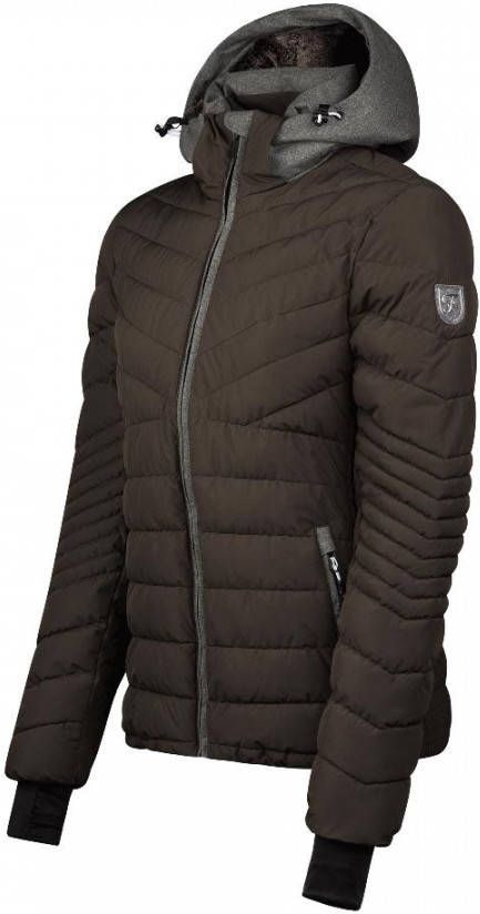 Falcon gewatteerde jas Seleste donkergroen