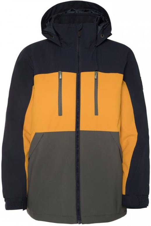 Protest ski-jack Power jr donkerblauw/donkergroen/donkergeel