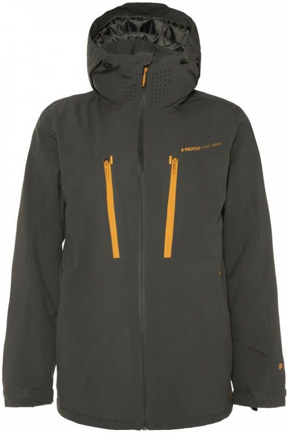 Protest ski jack Timo 21 grijsgroen