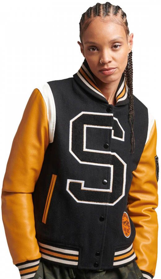 Superdry Vintage Varsity Wool Bomber