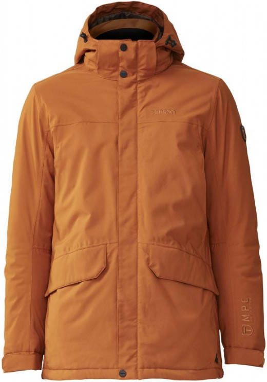 Tenson winterjas Harris oranje