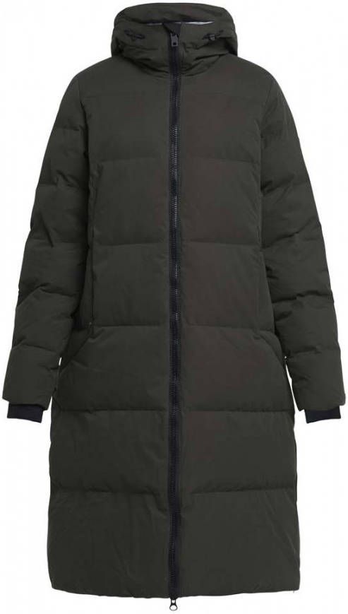 Tenson outdoor jas Shanna donkergroen