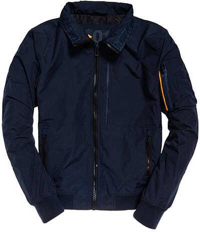Superdry bomberjack donkerblauw rits