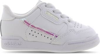 adidas Originals Continental 80 leren sneakers wit/zilver