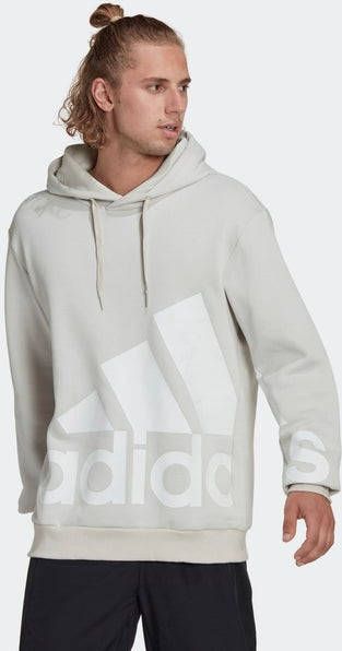Adidas Essentials Giant Logo Fleece Heren Hoodies