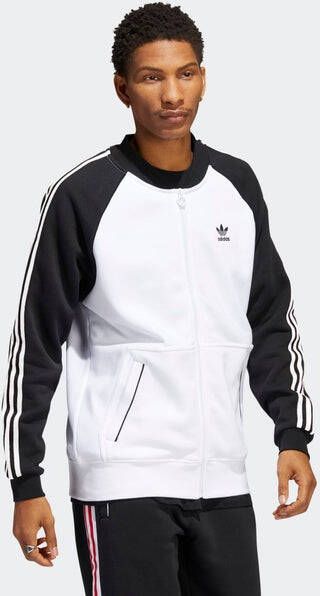 Adidas Chaqueta SST Fleece TT , Wit, Heren