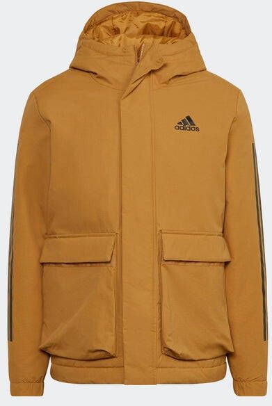 Adidas Utilitas 3 Stripes Hooded Heren Jackets