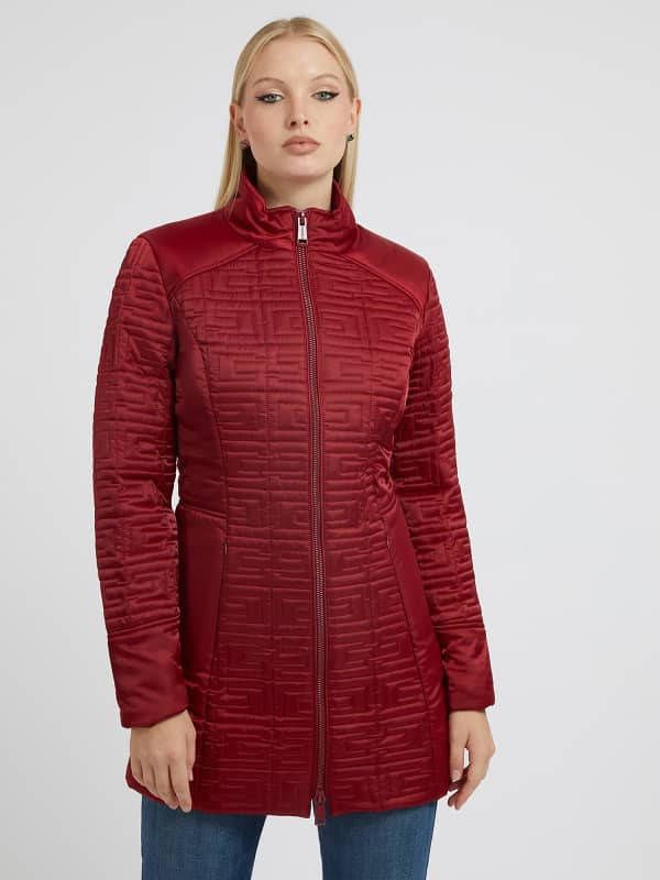 Guess Geborduurd Lang Jasje Logo