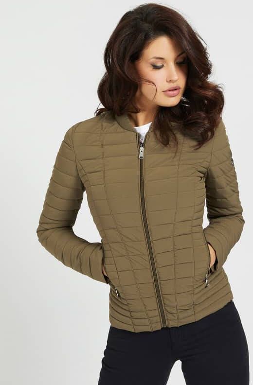 Guess Gewatteerde Slim Fit Jas