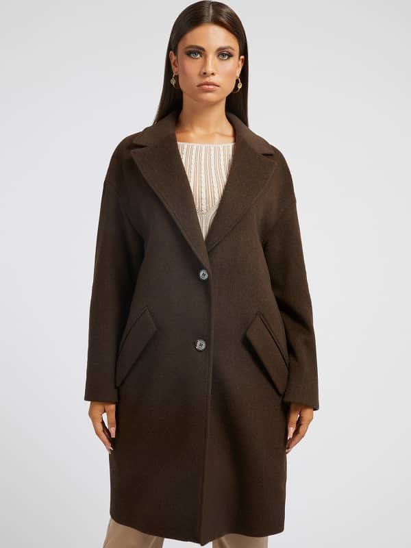 Guess Jas In Gemengde Wol