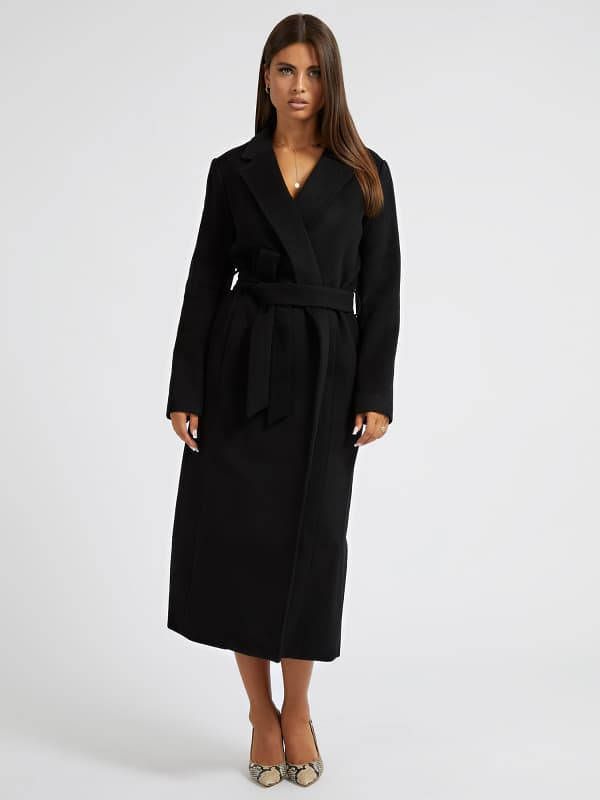 Guess Trenchcoats & Mantels Zwart Dames