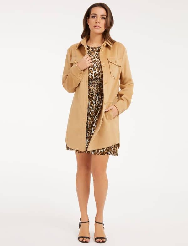 Guess Jas Van Gemengde Wol