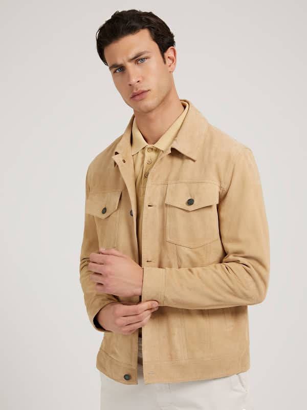 Guess Jasje In Echt Leer