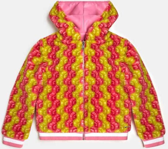 Guess Kids Omkeerbaar Bomberjack Imitatie Bont