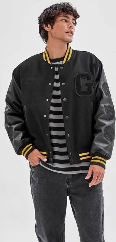 Guess Originals Bomberjack Met Batman Patch Op De Achterkant