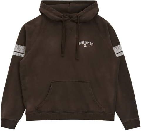 Guess Hoodies & sweatvesten Bruin Heren