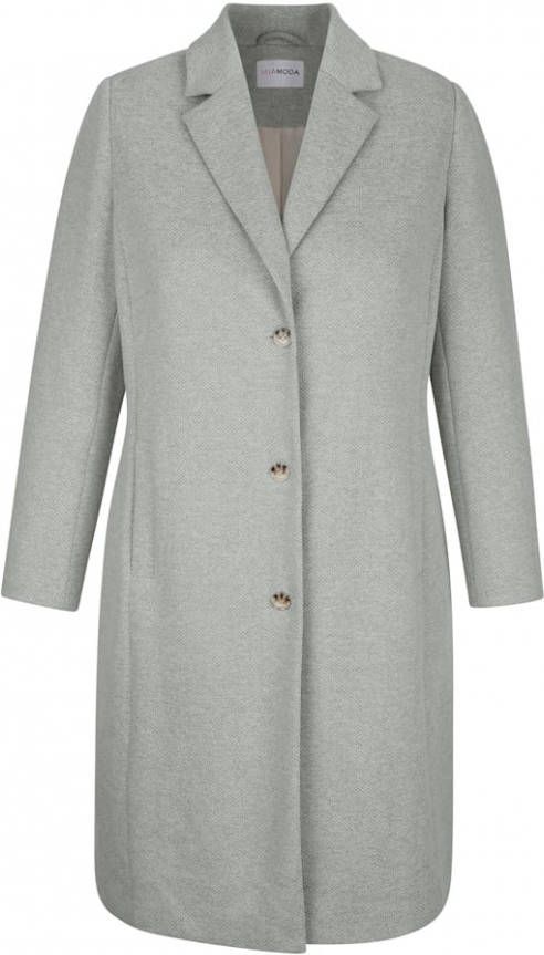 MIAMODA Mantel in klassiek model Salie