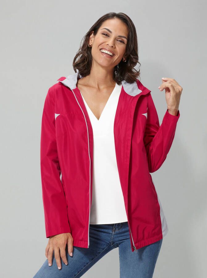 Functioneel jack in rood/grijs van heine