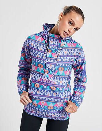 Columbia Challenger Aztec Windbreaker Purple Dames