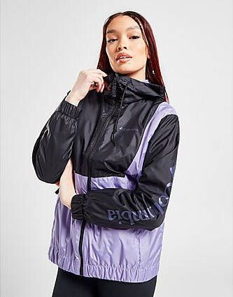 Columbia Colour Block Windbreaker Black Dames